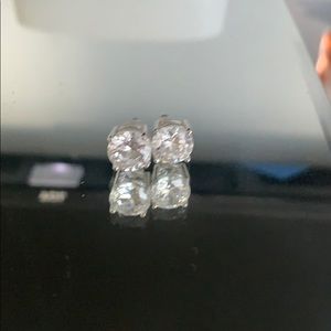 Cubic Zirconia Large Studs